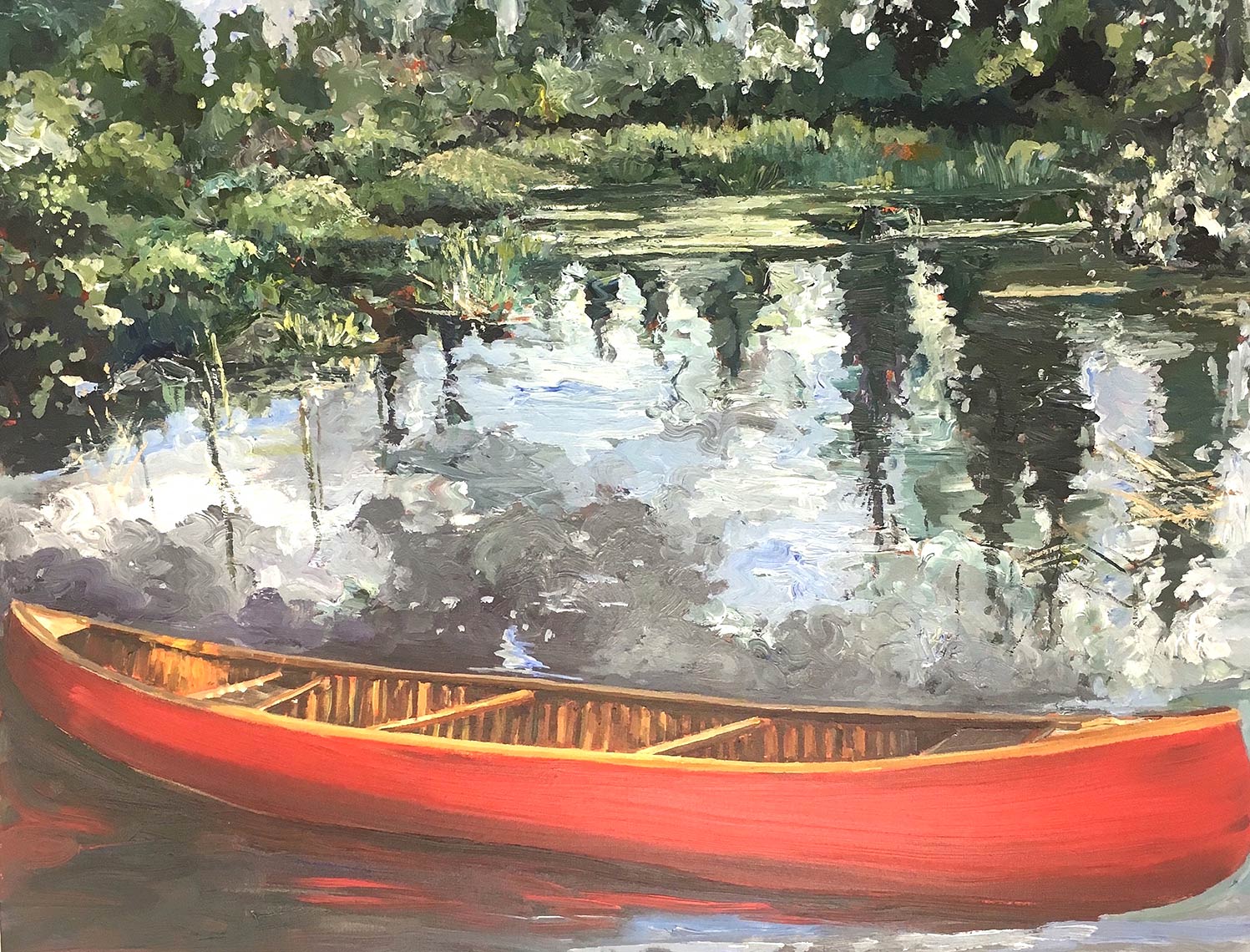 Canoe-Cove-2018-Acrylic-on-canvas-30x40-inches