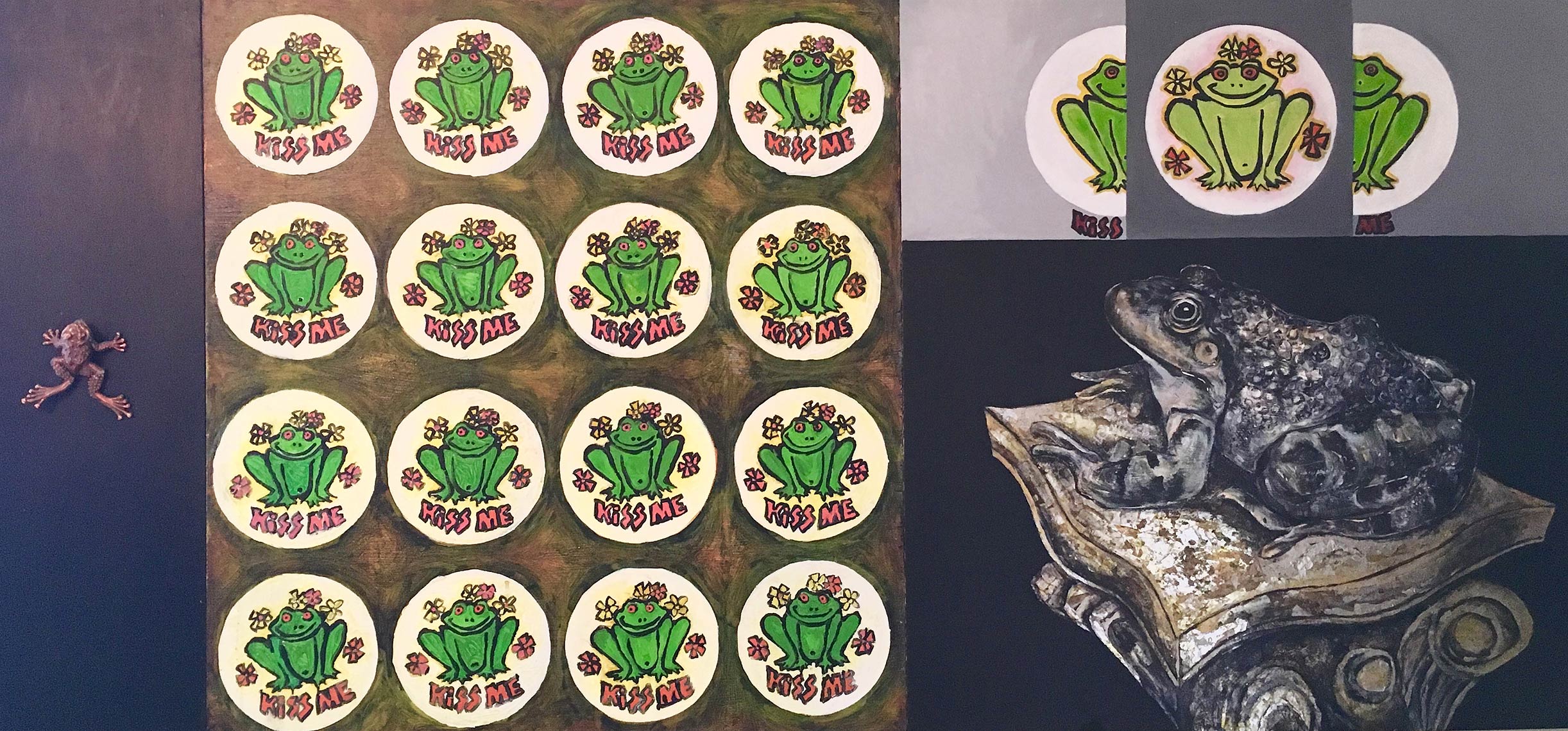 Frog-Prince-2010-Oil-on-wooden-support-