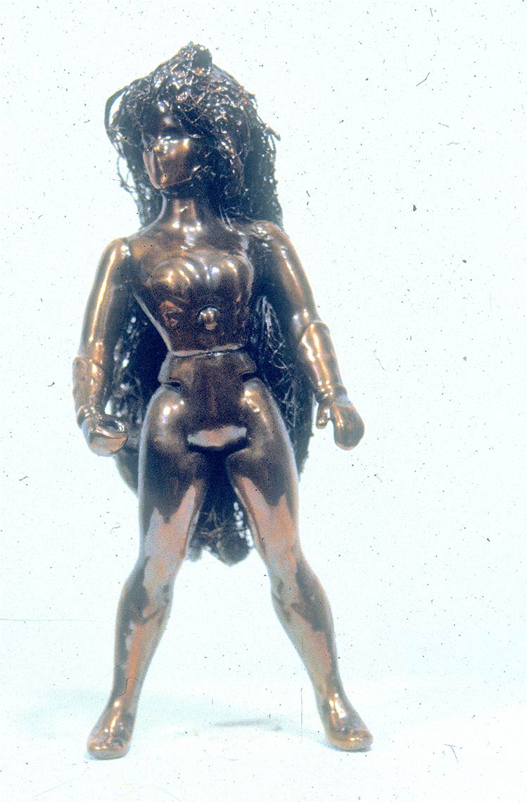 PSO-wonderwoman-2009.-Bronze-coated-plastic-doll-8-x-5