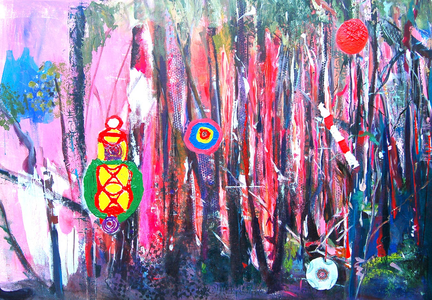 UrbanForest-2015-Acryic-on-canvas-60-x-100